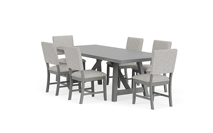 Omaha grey shop dining table